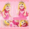 Picture of Role Play Hand Puppets Hand Plush Chef Doctor Fireman Pirate Detective Athlete Nurse Worker Hand Puppet Toys Puppets for Kids Storytelling Imaginative Pretend Play Teaching Preschool(Princess)