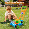 Picture of Sloosh Bubble Lawn Mower Toddler Toys - Kids Toys Bubble Machine Summer Outdoor Toys Games, Bubble Mower Outside Push Toys for Toddlers Preschool Kid Boys Girls Birthday Valentines Gifts (Blue)