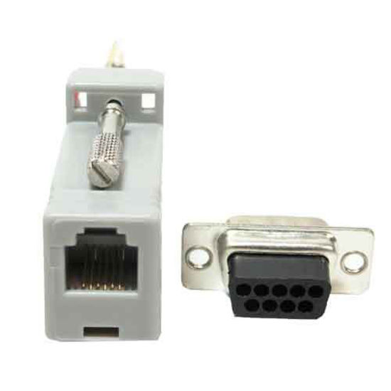 Picture of SF Cable, DB9 Male to RJ12 Modular Adapter