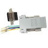 Picture of SF Cable, DB9 Male to RJ12 Modular Adapter