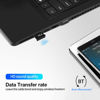 Picture of USB Bluetooth 5.0 Adapter Transmitter Bluetooth Receiver Audio Bluetooth Dongle Wireless USB Adapter for Computer Pc Laptop Durability and Professional