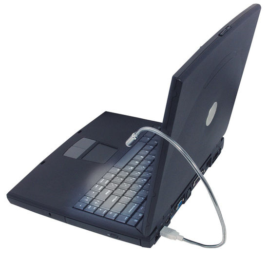 Picture of Manhattan USB Notebook Flex LED Light for Notebook Computers Task Lighting (431644)