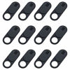 Picture of Lizusidtsy , 12-Pack Ultra Thin Design Web Camera Cover Slide for Laptop, PC, Computer, Pro- Black, 500069532