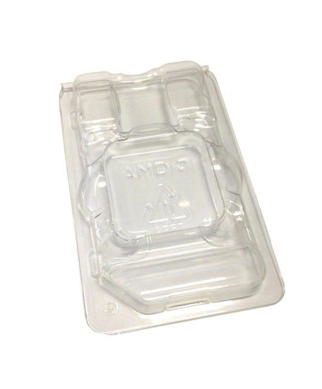 Picture of 2X Computer CPU Packaging Clamshell Container for for AMD - AM2, AM2+, AM3, AM3+