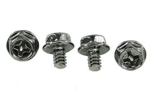 Picture of UNC Screws 6-32 x 5 cross-slotted Black Nickel (4pcs)