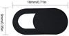 Picture of Webcam Cover [3 Pack], Oval Shape Webcam Cover Shutter Slider Plastic Camera Cover, Camera Cover Slide Webcam Cover Slide Camera Sticker for Laptop, Desktop, Computer, Smartphone