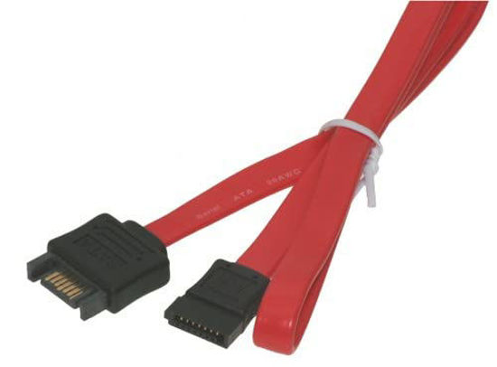Picture of Coolgear 20 inch SATA to SATA Internal Extension Cable Male to Female