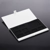 Picture of IDOLOVA 9 Micro-SD/SD Memory Card Storage Holder Box Protector Metal Cases 8 TF&1 SD, Black & Silver, 108882