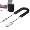 Picture of Wireless Aux Adapter - Built in Microphone Aux Car Adapter, Stereo Sound Aux Adapter | Car Wireless Audio Receiver, Sophisticated Design Wireless Adapter to 3.5mm Jack for Music and Hands Calling