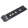 Picture of Kqcibz M.2 A+E Key Slot to M.2 NVME Adapter Card NGFF to Key-M Expansion Card NVMe PCI Express SSD Port Expansion Adapter, Black, 500306819