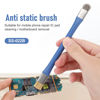 Picture of Srutueo -022B Safe Brush Anti-Static Motherboard PCB Cleaning Brush for Mobile Phone Repair Tools Kit Double Head Convenience, Blue