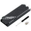Picture of Pasotim Ultrathin M.2 SSD Heat Sink M2 2280 Solid State Aluminum Heatsink Cooling Thermal Pad Grey