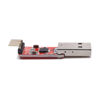 Picture of Pasotim CP2102 Module USB to TTL Serial UART STC Download Cable Line Upgrade A Type USB -USB 5Pin, Red, 500307782