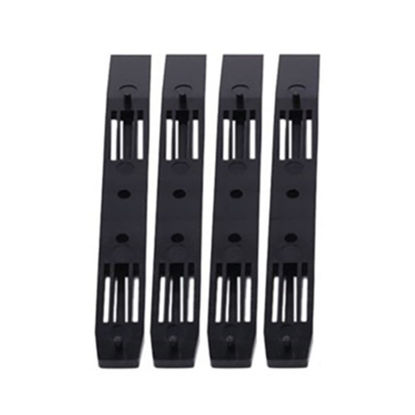 Picture of ALOEU 2 Pair Hard Drive Rails Chassis Cage Accessories Drive Bay Slider Plastic Rails for 3.5 to 5.25 Hard Drive Tray