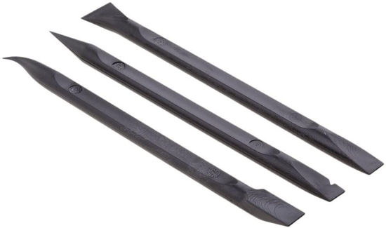 Picture of 3 in 1 Anti-Static Reusable Plastic Spudger Pry Bar Open Repair Tools for Phone Tablet Black Durable and Practical