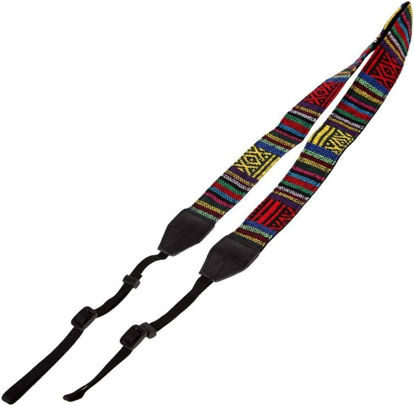 Picture of Vintage SLR Camera Shoulder Belt Ethnic Style Camera Strap Stripe Neck Band for Universal Camera 1PCS Quality and Creative Processed