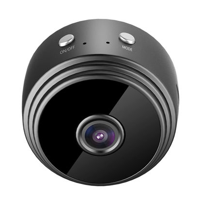 Picture of Cameras for Home Security Mini Camera Micro Cam Wireless WiFi Camera with Night Vision, Motion Detects, 150 ° Wide Angle, Loop R ecording, Security Camera Outdoor, Cool Stuff, Home Security System