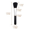 Picture of Toguma 3Pcs Laptop Keyboard Cleaning Brush Portable Notebook Keyboard Brush, Camera Photo Cleaning Brush for Mobile Phones Car Computer (Black)