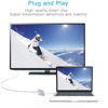 Picture of Srutueo USB C to Vga Adapter,Type C to Vga Adapter Compatible for Pro 2016/2017/2018, Air/Pro 2018,Surface Book 2,Chromebook Pixel/Xp, White, 256897