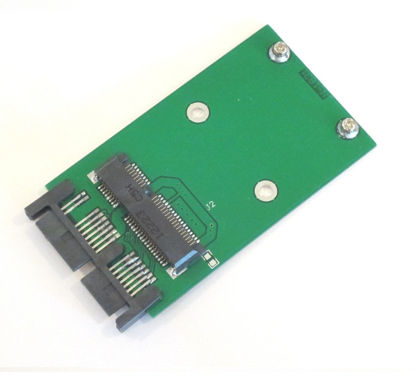 Picture of mSATA to Micro SATA Adapter Screw Mount