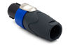 Picture of Neutrik NL4FX 4-Pole speakON Cable Connector, Dark Grey Bushing