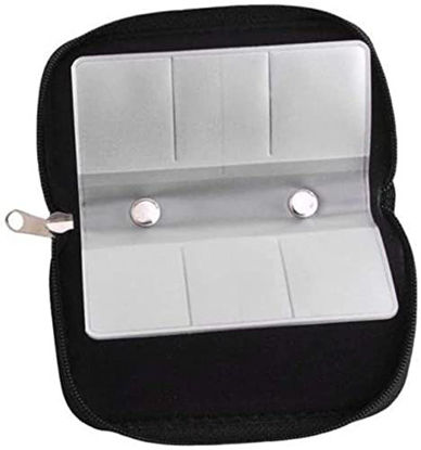 Picture of 22 Slots Memory Card Storage Carrying Pouch Holder Wallet Case Bag Durable and Useful