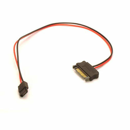 Picture of 6 Pin Slimline SATA 15 Pin SATA Power Cable