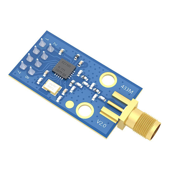Picture of EBYTE E07-M1101D-SMA CC1101 433MHz rf Module Transceiver Long Distance Transmission CC1101 433 MHz Receiver and Transmitter