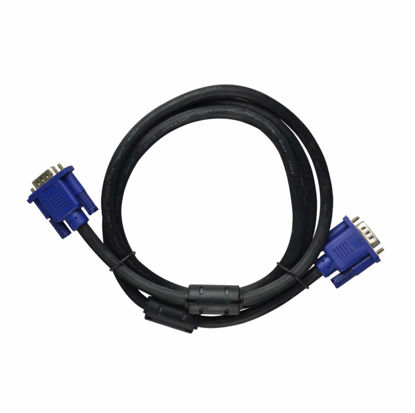 Picture of 5 FT SVGA VGA Monitor Male to Male Extension Cable,Blue