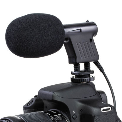 Picture of Ritz Gear Shotgun Microphone for Canon, Nikon, Sony DSLR Cameras