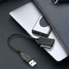 Picture of Luejnbogty USB 3.0 to 7+6 13Pin Slimline SATA Laptop CD/DVD ROM Optical Drive Adapter Cable, black, 175626