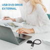 Picture of Luejnbogty USB 3.0 to 7+6 13Pin Slimline SATA Laptop CD/DVD ROM Optical Drive Adapter Cable, black, 175626