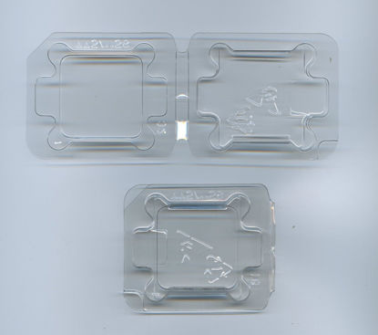 Picture of 2X Computer CPU Packaging Clamshell Container for for LGA775 LGA1150 LGA1155 LGA1156