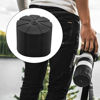 Picture of Srutueo 3Pcs Waterproof Silicone Universal Lens Cap Cover for 65-90mm DSLR Camera Lenses, black, 500241158