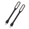 Picture of Sokelinn-six Mini USB Light, Portable Book Reading Lamp with 6 LEDs Protect Eyesight, USB Powered for Power Bank Computer Laptop Flexible Bendable Night Light-2 Pack (Black)