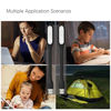 Picture of Sokelinn-six Mini USB Light, Portable Book Reading Lamp with 6 LEDs Protect Eyesight, USB Powered for Power Bank Computer Laptop Flexible Bendable Night Light-2 Pack (Black)