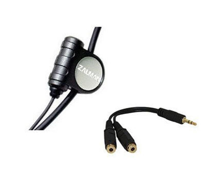 Picture of Zalman Zm-Mic1 with 3.5mm Gold Plated Splitter Cable