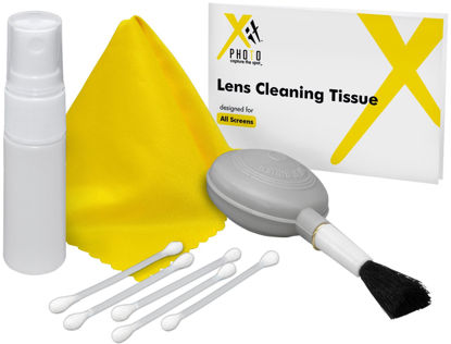 Picture of Xit XT5CL 5-Piece Deluxe Cleaning Kit (White/Yellow)