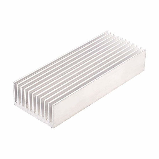 Picture of Othmro 5pcs Silver Aluminum Heatsink Cooling Fin Cooler Circuit Board for Led Semiconductor Integrated Circuit Device20 x10cm(W*H)