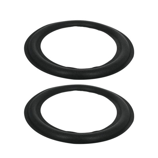Picture of 8 Inch Speaker Foam Edge Surround Rings Replacement Parts for Speaker Repair or DIY 2Pcs,Aicosineg