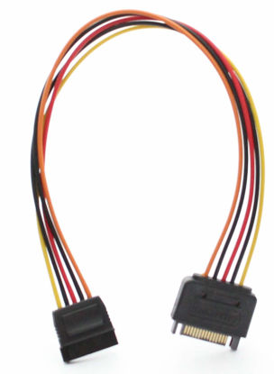 Picture of 12 inch SATA 15pin power extension cable