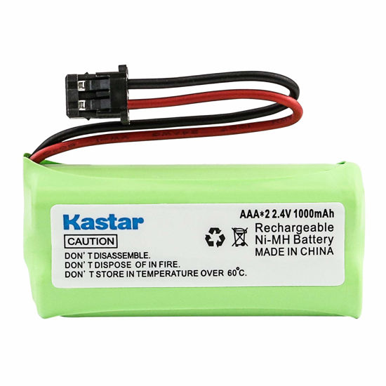Picture of Kastar Cordless Phone Battery Replacement for Uniden BT-1008 43-269 BT-1008S BT-1016 DECT20602 DECT 2080 DECT 2060-2 DWX-207 DECT20854WX DECT21802 Dantona BATT-1008 Empire CPH-515B
