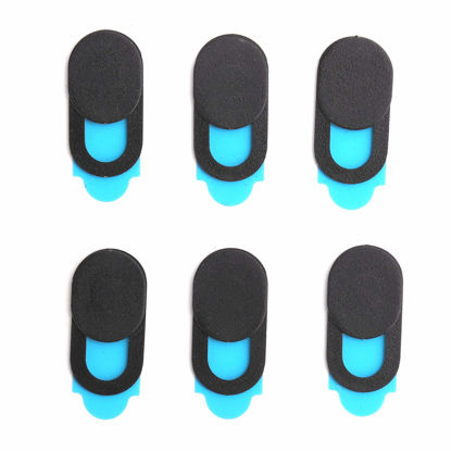 Picture of 6Pcs Ultra Thin Webcam Cover Sticker Computer Accessories Protect Personal Information for Laptops Tablets PCs