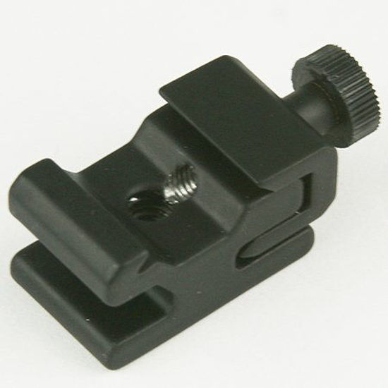 Picture of ePhotoInc Speedlite Cold Shoe Hotshoe 1/4 Screw to Flash Hot Shoe Mount Adapter H6800B