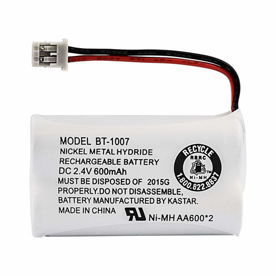 Picture of New! Genuine Uniden BBTY0651101 BT-1007 NiMH 600mAh DC 2.4V Rechargeable Cordless Telephone Battery