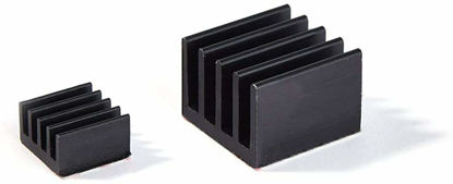 Picture of LoveRPi Anodized Performance Heatsink Set for Raspberry Pi 4 Model B (2 Sets)