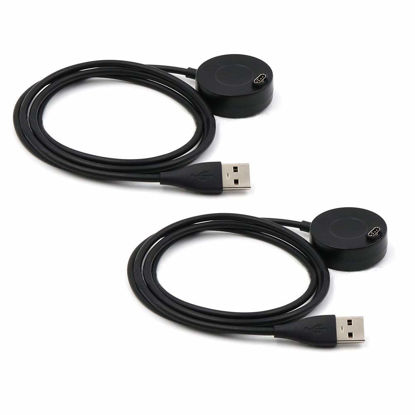 Picture of RuenTech 2-Pack Charger Compatible with Garmin D2 Air Charger Cable, 3.3FT USB Charging Cord Replacement Charging Dock for Garmin D2 Air X10 Smartwatch