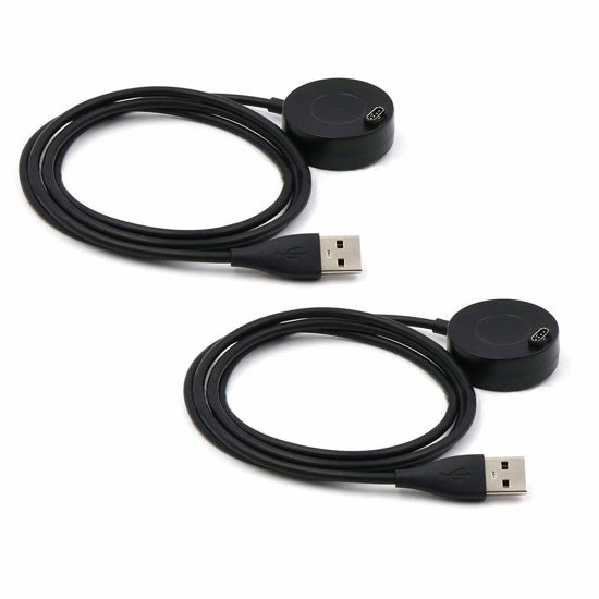 Picture of RuenTech 2-Pack Charger Compatible with Garmin D2 Air Charger Cable, 3.3FT USB Charging Cord Replacement Charging Dock for Garmin D2 Air X10 Smartwatch