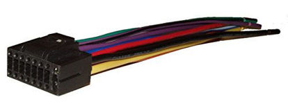 Picture of Mobilistics Wire Harness fits JVC Car Stereo 16 pin Wire Connector KD-S29, KD-S19, KD-S28, KD-S38 J16B