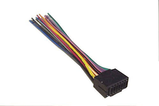 Picture of Mobilistics Wire Harness fits JVC Car Stereo 16 pin Wire Connector KD-R528, KD-SR41, KD-X230, KW-HDR720 J16C.2